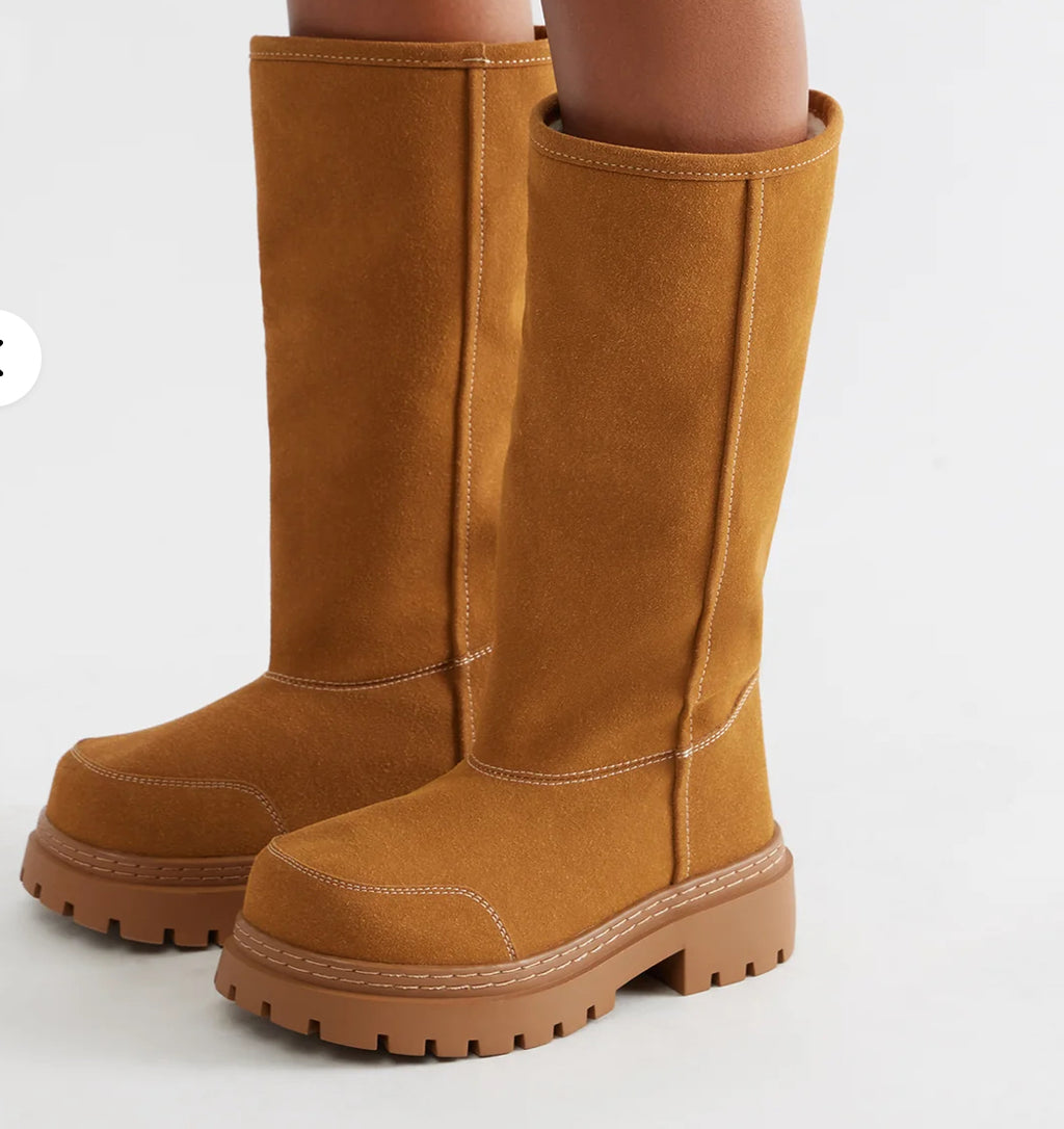 Tan Boots