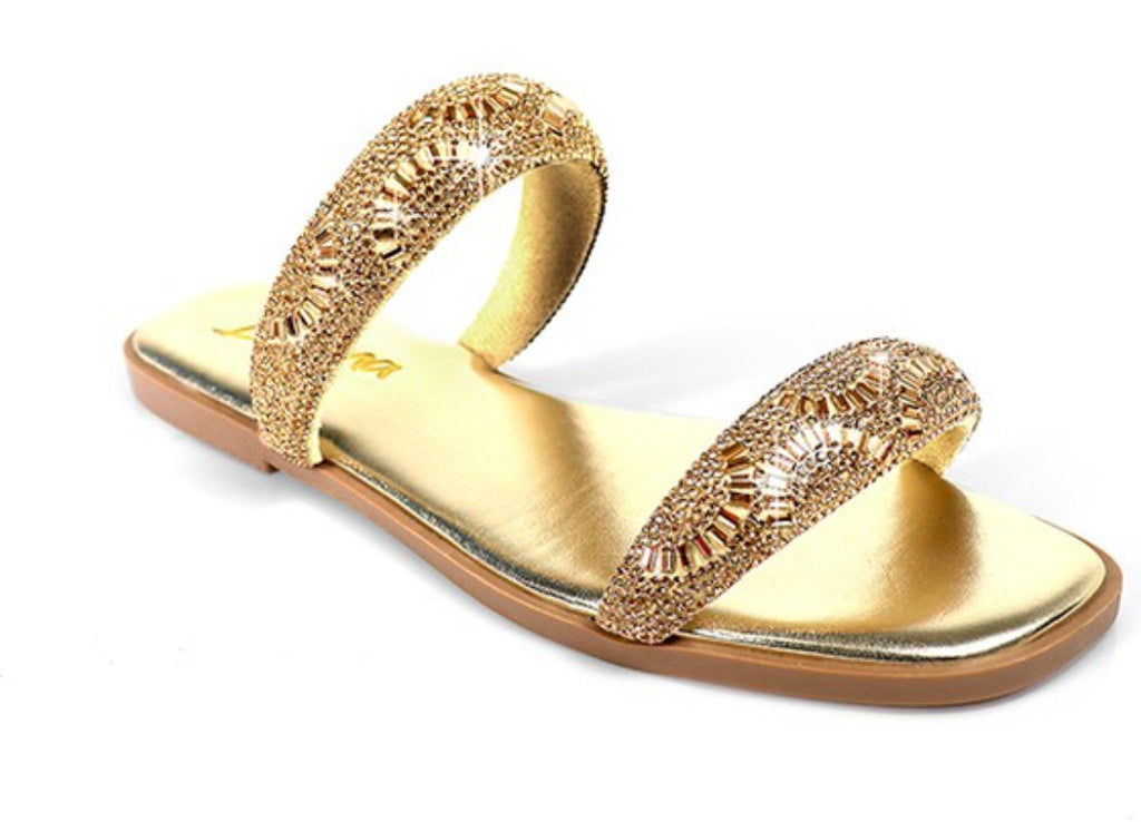 Gold Sandals