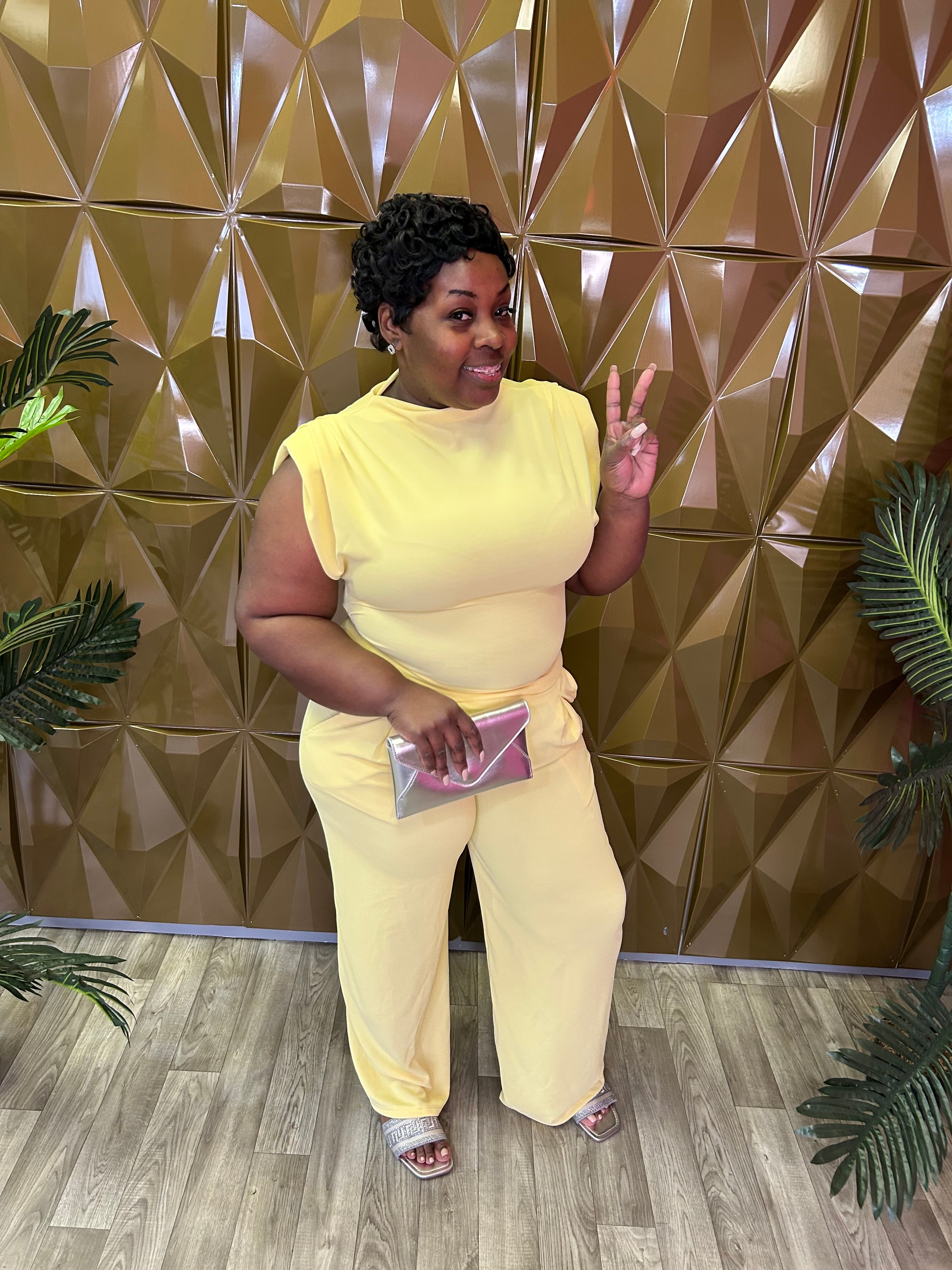 Yellow 2pc Set