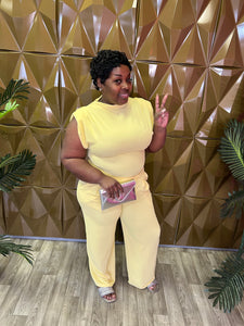 Yellow 2pc Set