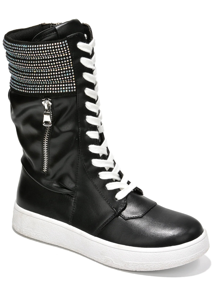 Black Rockstar Sneakers