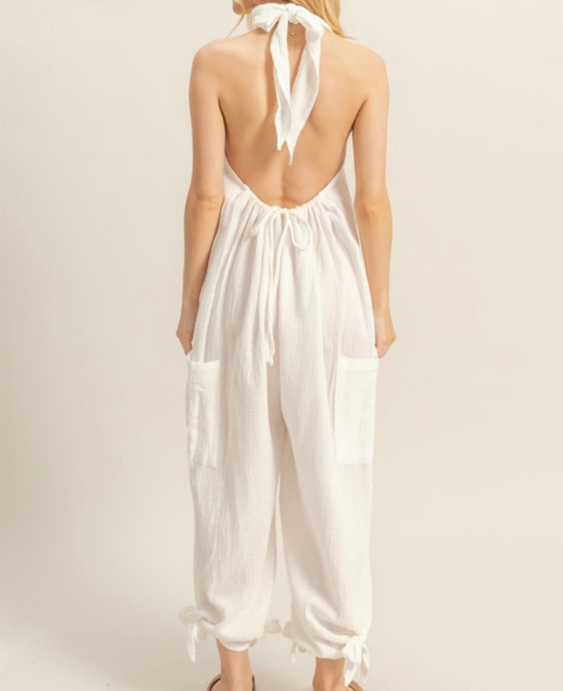 White Jumpsuit