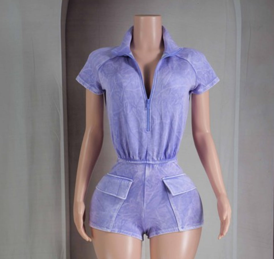 Lavendar Romper