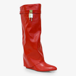 Red Shark Boots