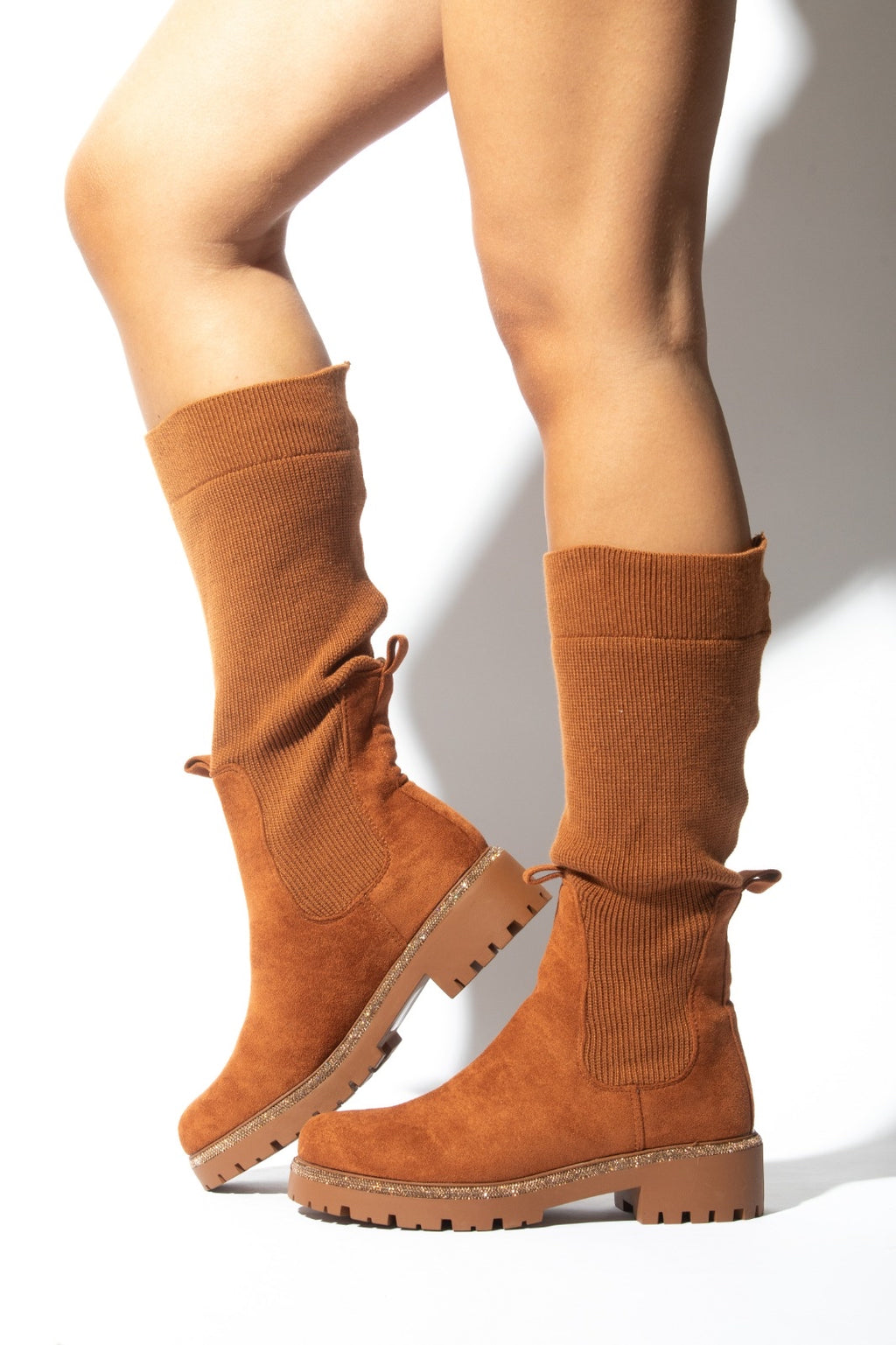 Tan Boots