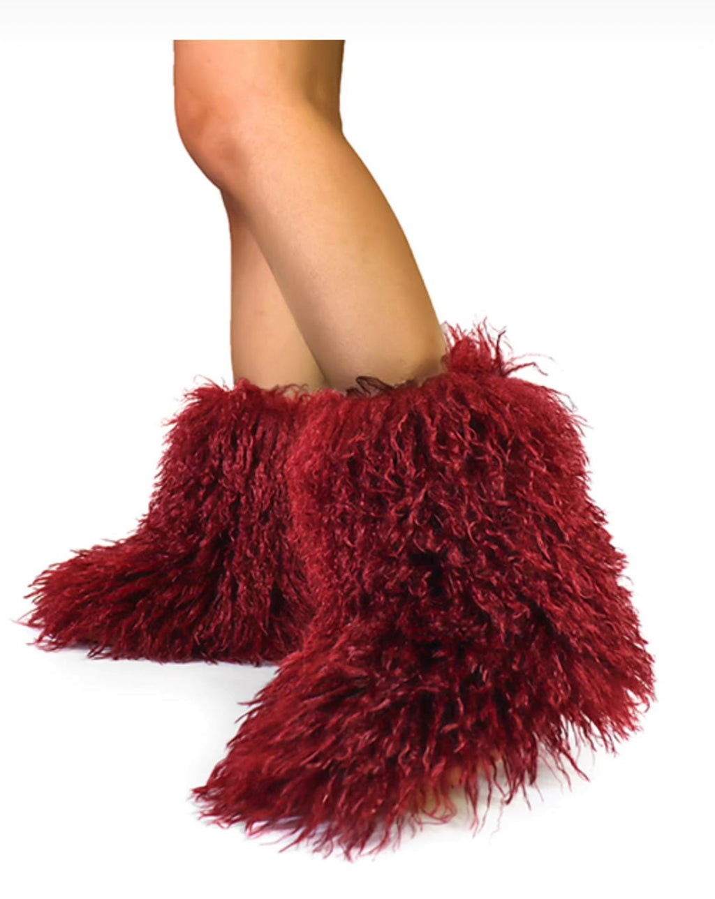 Wine Fur Boots