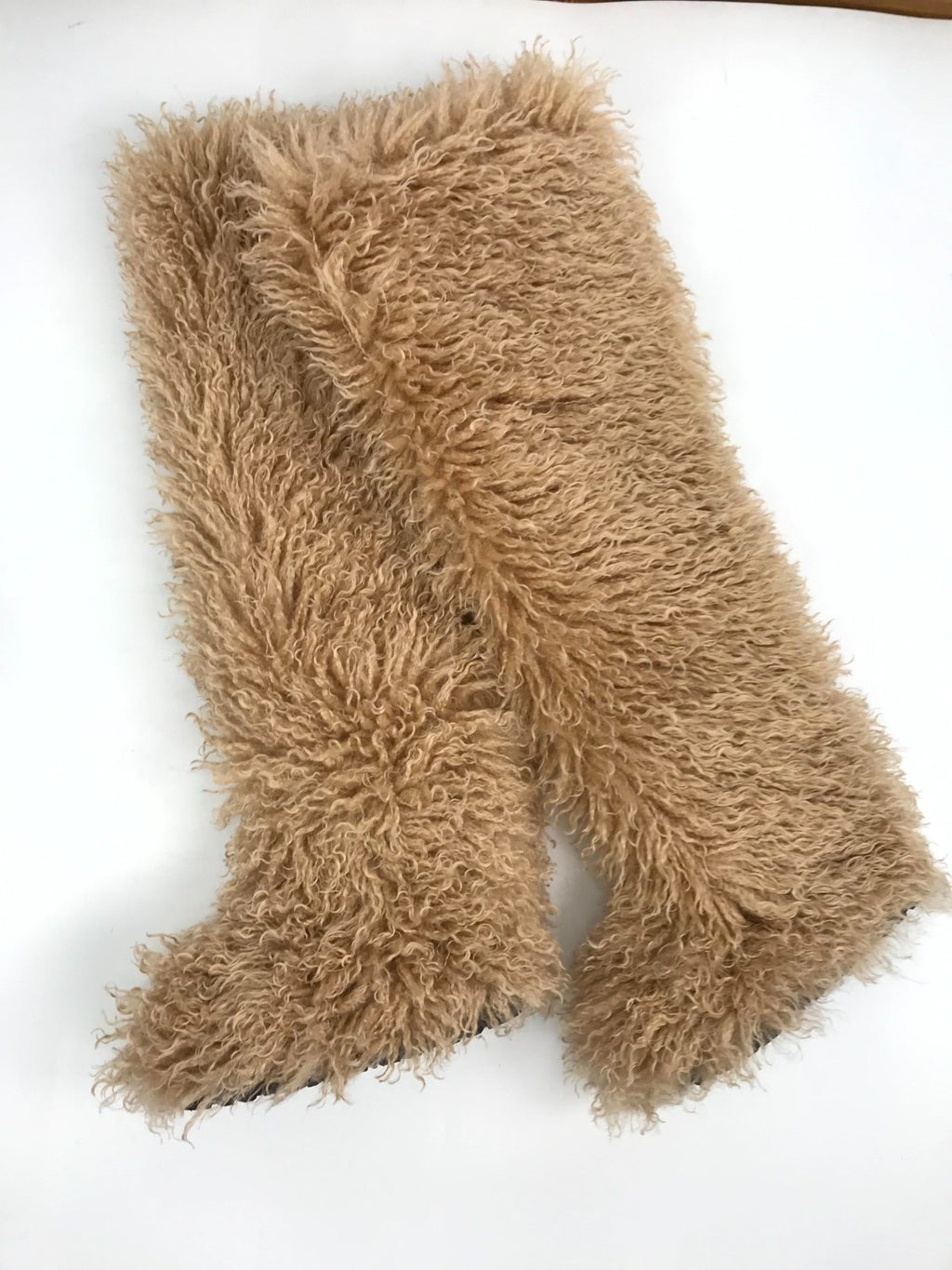 Beige Thigh High Boots