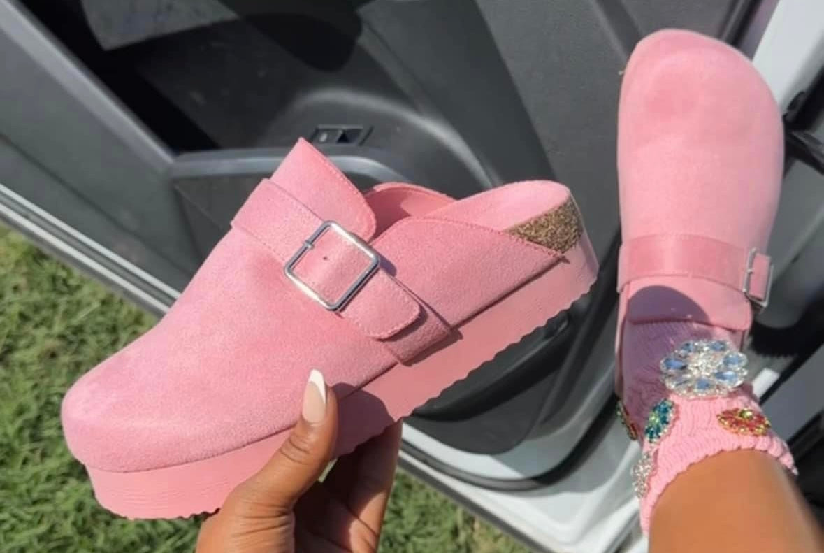 Pink Clogs