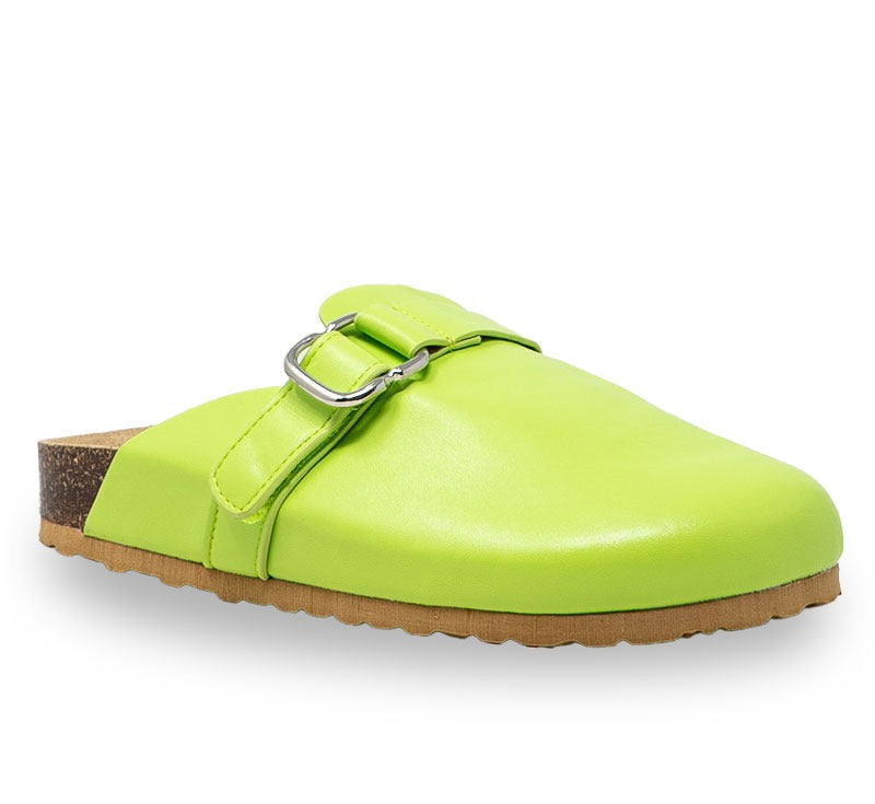 Neon Lime Clog