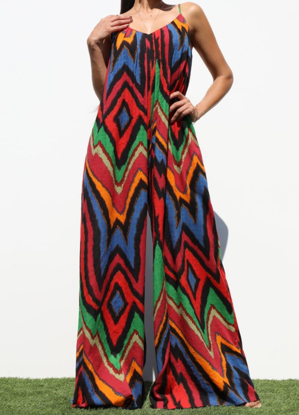 Mixed Romper