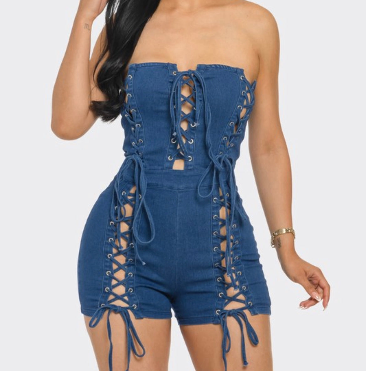 Tie Me Up Romper