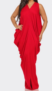 Red Maxi Dress