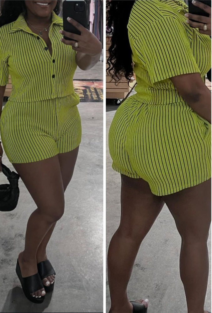 Green 2pc Set