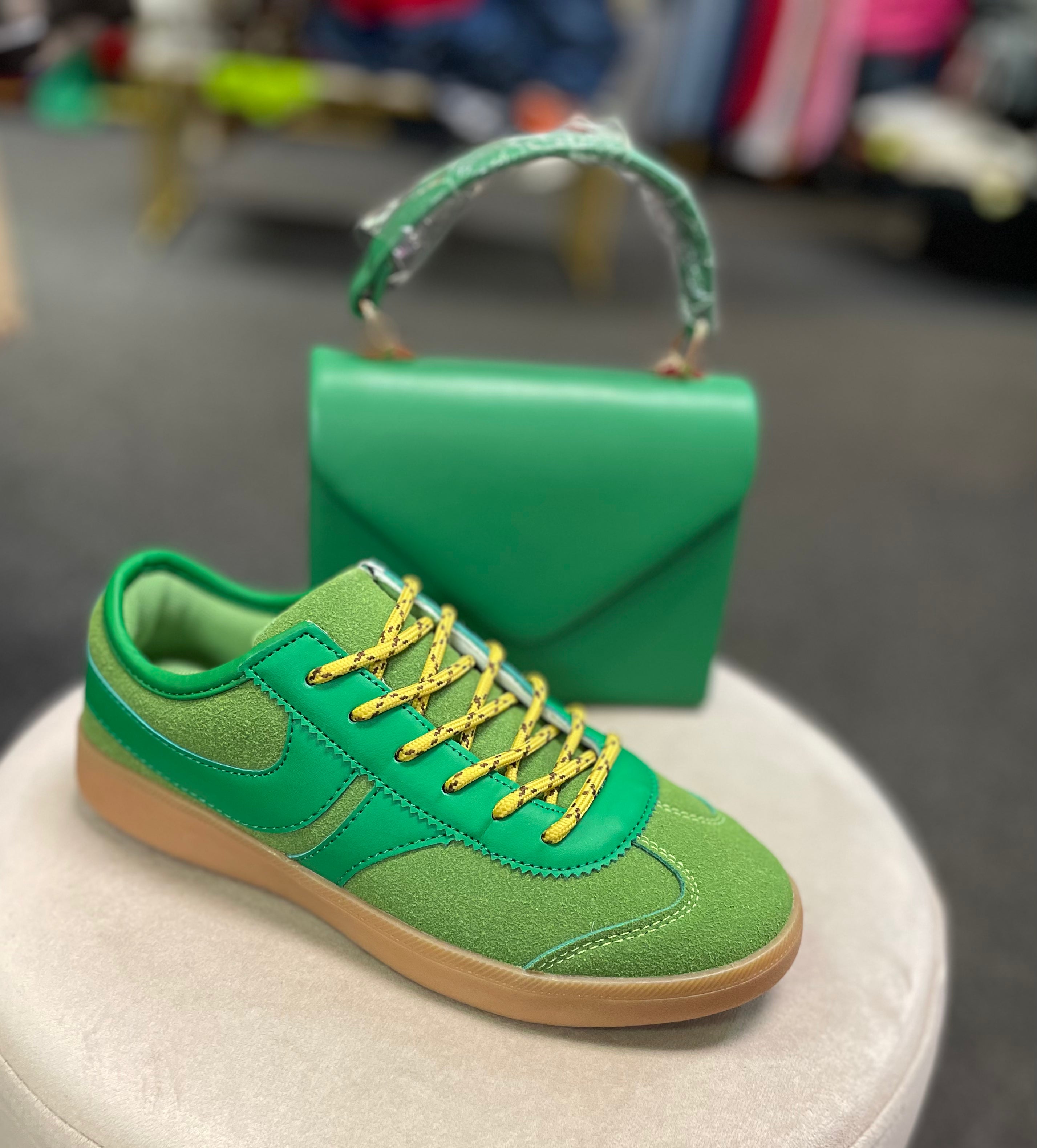 Green Sneakers