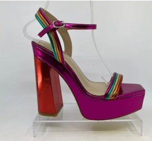 Fuchsia Multi Heels