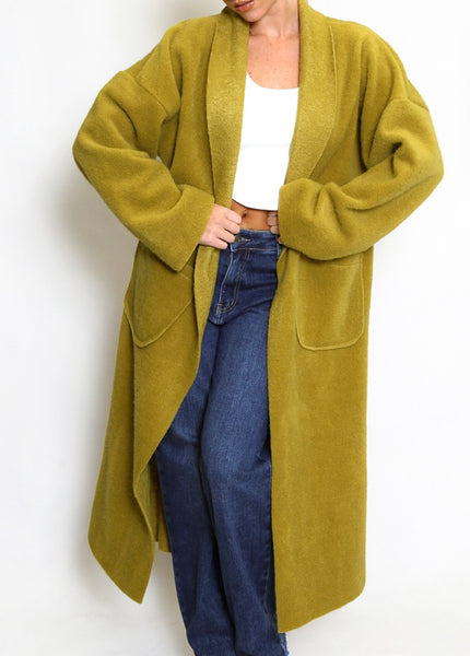 Mustard Peacoat Sole Salvation LLC