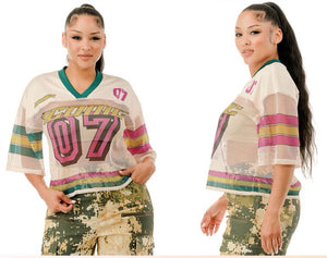 Green/Pink Jersey