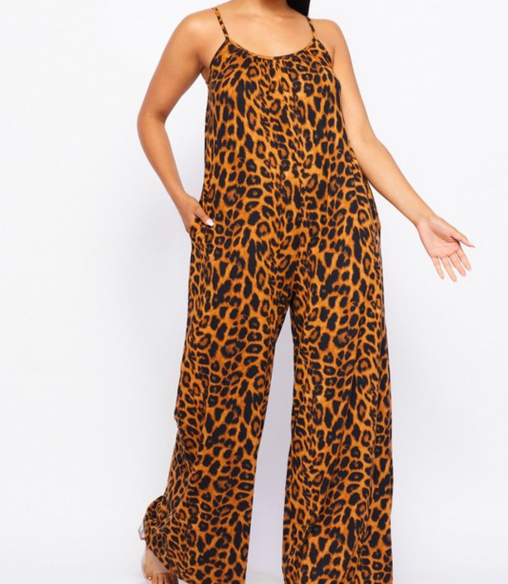 Leopard Jumpsuit