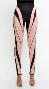 Pink/Black Tights